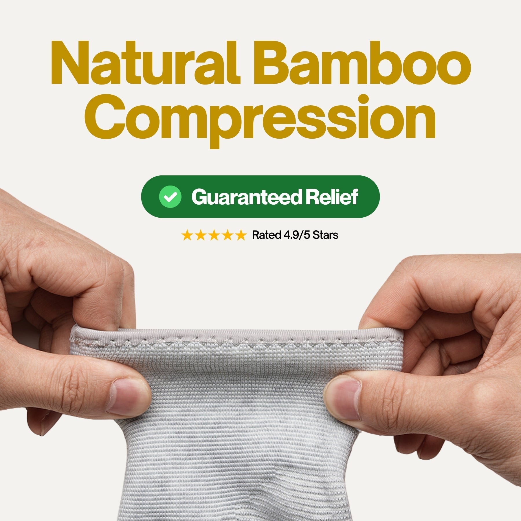 Armadilo Premium Anti-Fatigue Bamboo Foot Sleeves